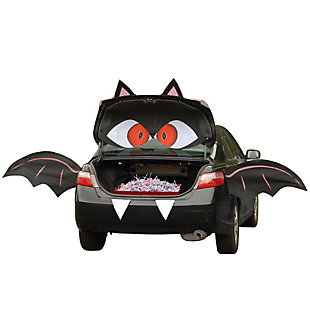 National Tree Company Trunks Halloween Car Kit (Black Bat, 8 Piece), , rollover