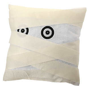 12" Ghost Mummy Pillow with Ghost Sound Effect, , large