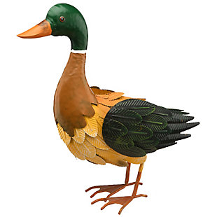 National Tree Company 15" Metal Duck Decoration, , large