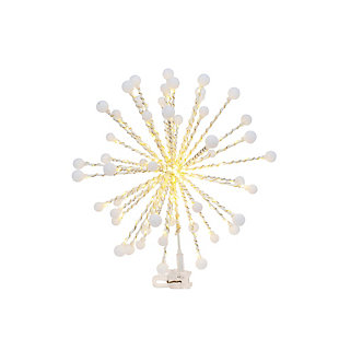 Christmas 13.7" Electric Led Lighted Starburst Tree Topper, , large