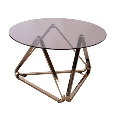 Southern Enterprises Greene Round Cocktail Table, , large