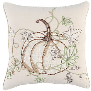 Rizzy Home Fall Pumpkin Pillow, , rollover