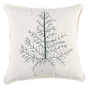 Rizzy Home Simple Christmas Tree Pillow, , large