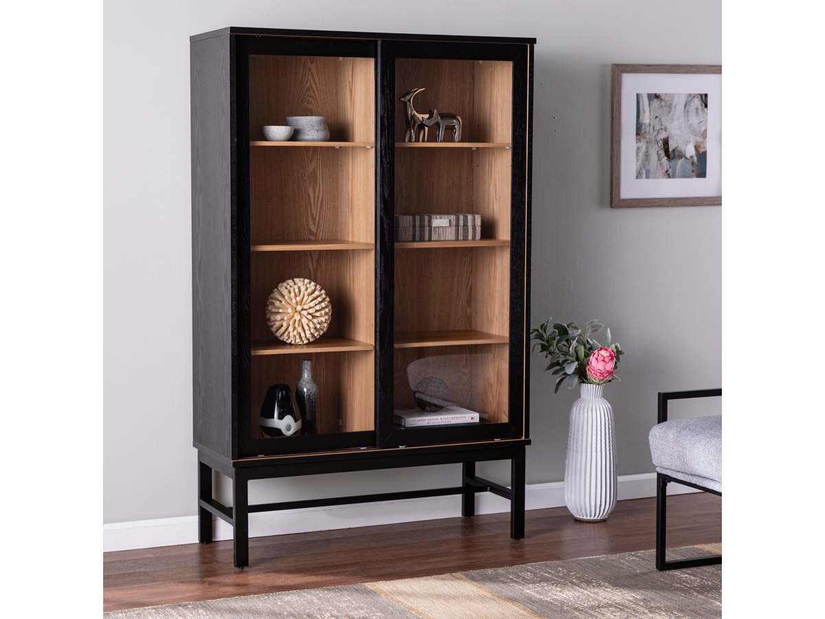 Ashley furniture display cabinet discount