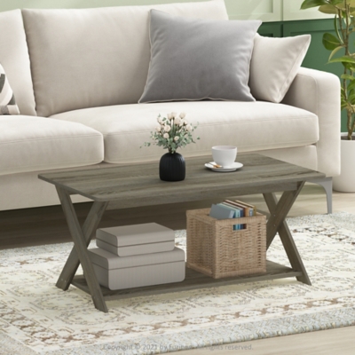 Furinno Coffee Table, French Oak