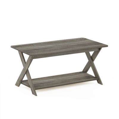 Furinno Simplistic Criss-Cross Coffee Table, , large