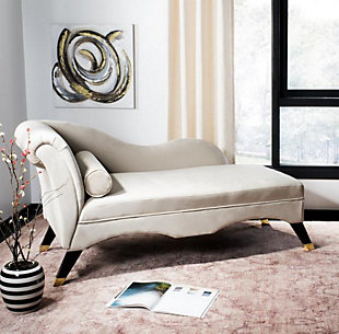 Safavieh Caiden Chaise with Pillow, , rollover