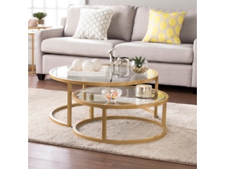 Southern Enterprises Furniture Nesting Cocktail Tables