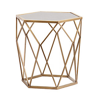 Southern Enterprises Gollay Geometric Accent Table, , large