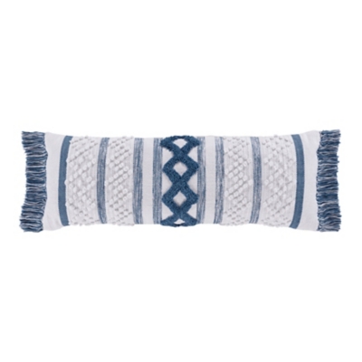 Serene Pillow 18 Square Decorative Throw Pillow in Blue