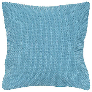 This pillow is a 100% cotton nubby woven pillow with light texture. The woven dimensioning will not release with use or cleaning as it is made INTO the pillow structure. The back is a matching cotton duck and features a zippered closure for ease of fill and cleaning. This knife edge pillow is at home in many diverse style genres and is great used as a stand-alone article or as a layering piece.Nubby texture | hand loomed | knife edged pillow | light texture | coordinating solid cotton back with hidden zipper closure | 100% Cotton