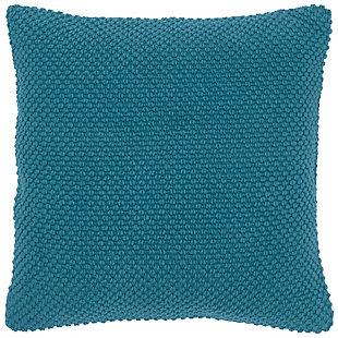 This pillow is a 100% cotton nubby woven pillow with light texture. The woven dimensioning will not release with use or cleaning as it is made INTO the pillow structure. The back is a matching cotton duck and features a zippered closure for ease of fill and cleaning. This knife edge pillow is at home in many diverse style genres and is great used as a stand-alone article or as a layering piece.Nubby texture | hand loomed | knife edged pillow | light texture | coordinating solid cotton back with hidden zipper closure | 100% Cotton