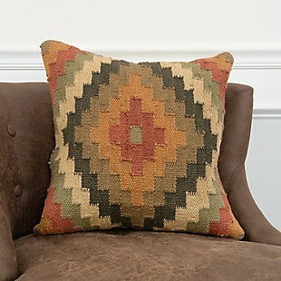 Rizzy Home Southwest Patterned Throw Pillow, , rollover