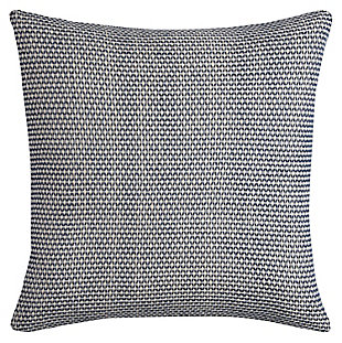 Rizzy Home Mesh Patterned Throw Pillow, Gray, rollover