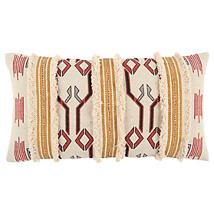 Rizzy Home Southwest Patterned Lumbar Throw Pillow, , large