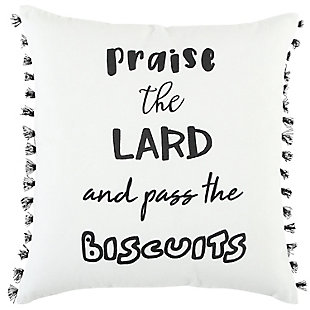 Rizzy Home Sassy Sentiment Throw Pillow, , large