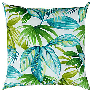 Rizzy Home Outdoor Tropical Throw Pillow, , large