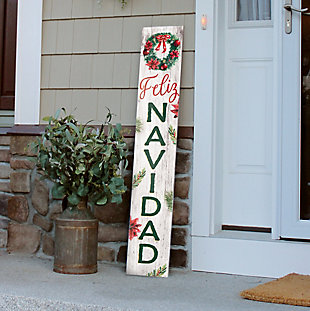 My Word! Porch Board with Feliz Navidad, , rollover