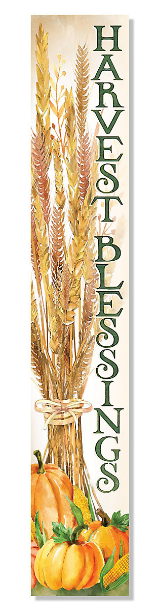 My Word! Porch Board with Harvest Blessings Corn, , large