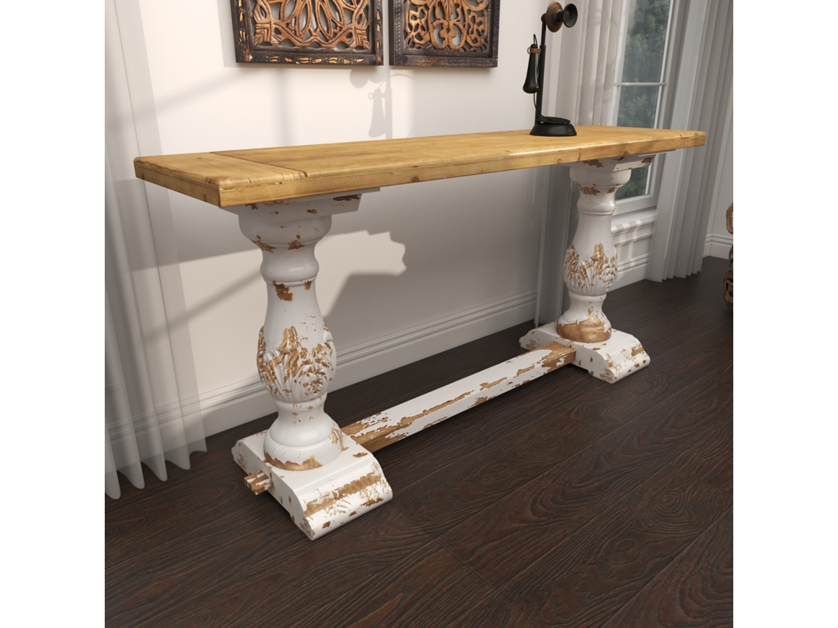Bayberry Lane Distressed Console Table | Ashley