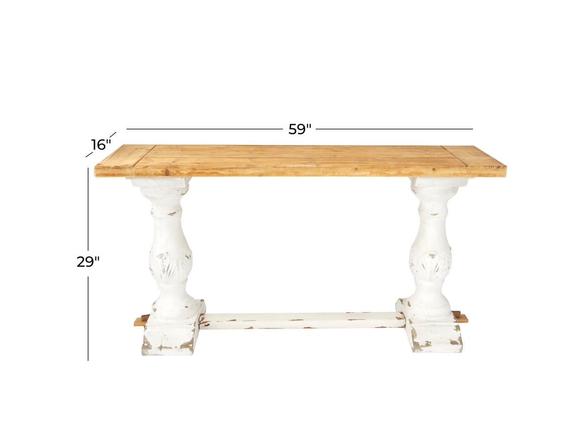 Bayberry Lane Distressed Console Table | Ashley