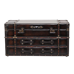 Bayberry Lane Trunk Chest Coffee Table, , large