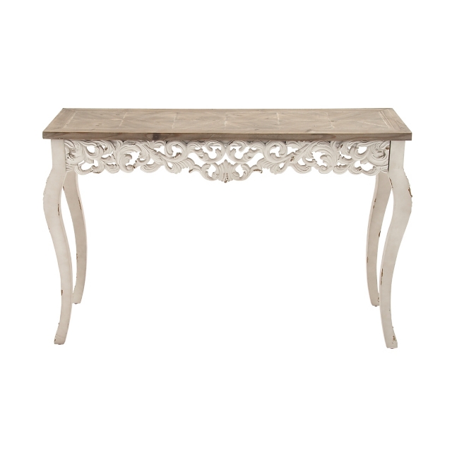 Bayberry Lane Carved Console Table