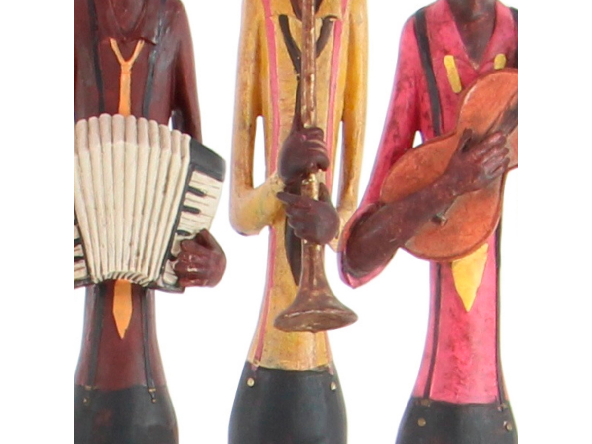 Bayberry Lane Eclectic Jazz Band Musician Sculpture Set | Ashley