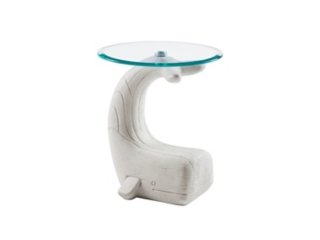 Linon Larson Whale Side Table
