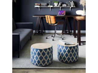 Simpli Home Edgeley Pouf