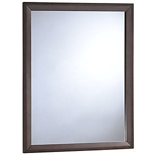 Modway Tracy Mirror in Cappuccino, Cappuccino, large