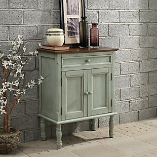 Elements Perry Accent Cabinet, Gray, rollover