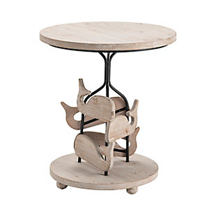 Crestview Collection Whale Accent Table, , large