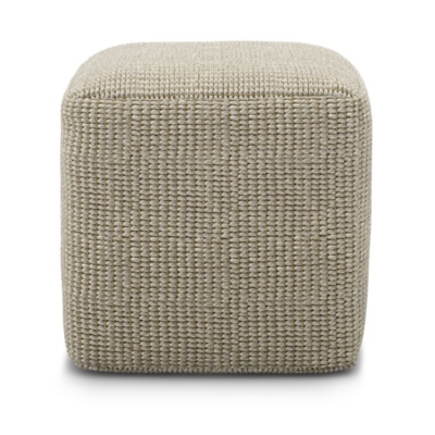 Simpli Home Zelma Square Woven Pouf, , large