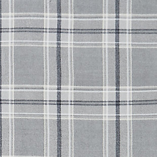 The Cannon Cozy Teddy Plaid Collection features a classic tartan plaid design printed on a sweater knit brushed fabric with a faux Sherpa reverse. This collection is available in a soothing blue and cream plaid, along with a multi tone grey plaid. These patterns are a perfect and timeless addition to any room. The Sherpa design is soft and cozy, like a teddy bear. This collection is great for a cold night, or whenever you are craving an extra layer of comfort and warmth.Sweater knit brushed fabric | Plush, soft material that will keep you warm | Tartan plaid design | 100% Polyester | Imported