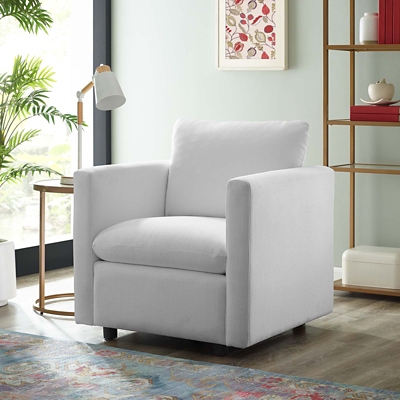 Modway Activate Armchair, White