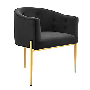 Modway Savour Accent Chair, Black, large