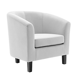 Modway Prospect Armchair, Light Gray, large