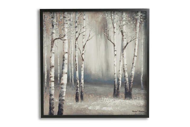 It is time to set up your room with of our fresh new ‘Framed Giclee Textured Wall Art’ pieces. You may have seen our Wooden or Canvas products, but our framed products are now available in three alluring styles: black, gray farmhouse and white. Our textured artwork will add more depth and dimension to any space. Each piece is mounted with a 1.5 inch thick ebony wood grain frame that is ready to hang! Looking for a statement piece? We have oversized artwork available.Dimensions: 12 x 1.5 x 12 Framed | Ready to Hang - No Installation or Hardware Needed | Create beautiful art displays by learning and layering new artworks against your walls. Simply rest the artwork against a flat surface for a creative and clean presentation. Perfect for empty shelving or mantels, no installation or clean-up required.  | Our giclée prints are carefully mounted on a durable MDF backing, and then perfectly finished in a 1.5 inch thick woodgrain frame. Frame colors include black, gray farmhouse and white. | Design By Michael Marcon