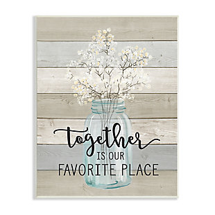 Stupell Industries Guests Feel At Home, 10 x 15, Wood Wall Art, Multi, large