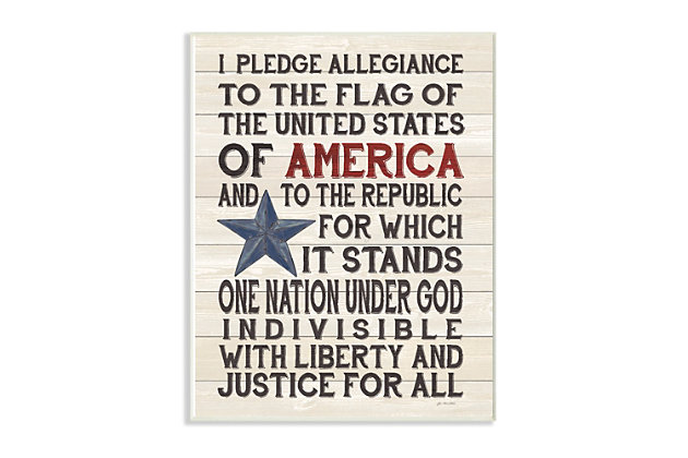 Proudly made in the USA, all of All of our wall plaques start off as high quality lithograph prints that are then mounted on durable 0.5 inch thick MDF wood. Each piece is hand finished and comes with a fresh layer of foil on the sides to give it a crisp clean look. It arrives ready to hang with no installation required, and comes with sturdy clear corners to keep it from damaging in transit.Dimensions: 10 x 0.5 x 15 Inches | Ready to Hang - No Installation or Hardware Needed | Create beautiful art displays by learning and layering new artworks against your walls. Simply rest the artwork against a flat surface for a creative and clean presentation. Perfect for empty shelving or mantels, no installation or clean-up required.  | All of our wall plaques start off as high quality lithograph prints that are then mounted on durable 0.5 inch thick MDF wood. Each piece is hand finished and comes with a fresh layer of foil on the sides to give it a crisp clean look. | Design By Jo Moulton