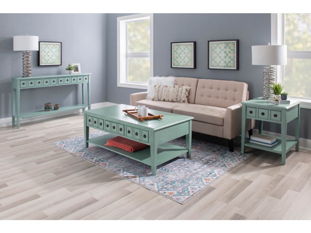 Linon Emily 4 Drawer Console Table | Ashley