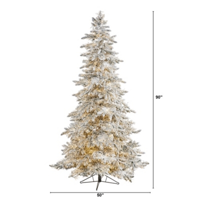 スノーイング ファイバー ツリー(ING FIBER TREE) 180cmウィスラースノーツリー(フロック)(HINGE)（*）（商品詳細