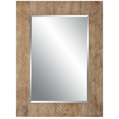 Salt & Light Natural Mirror, , large
