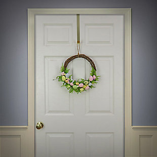 National Tree Company 16" Eggs and Ferns Wreath, , rollover