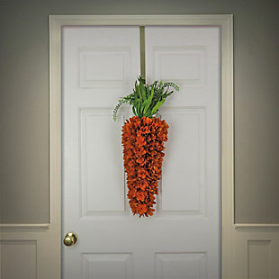 National Tree Company 28" Floral Carrot Easter Decoration, , rollover