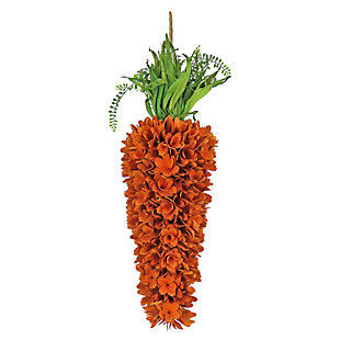 National Tree Company 28" Floral Carrot Easter Decoration, , large