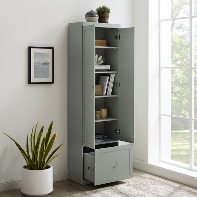 Crosley Furniture Bartlett Wooden Stackable Storage Pantry in