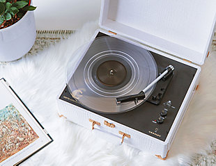 Anthology Turntable, White, rollover