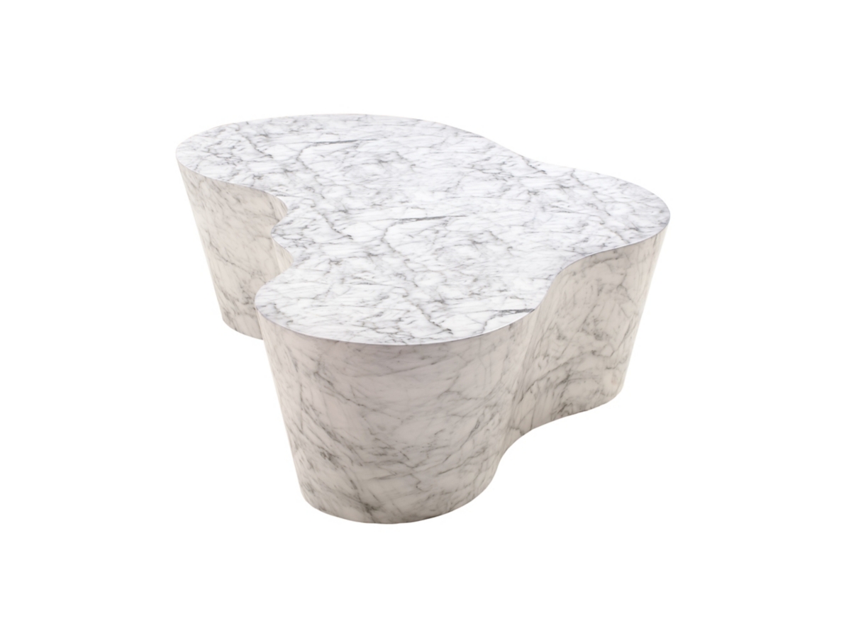 TOV Furniture Slab Marble Coffee Table
